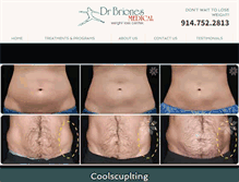 Tablet Screenshot of brionesweightloss.com